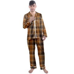 Tartan Design Men s Satin Pajamas Long Pants Set by impacteesstreetwearfour