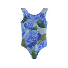 Hydrangea  Kids  Frill Swimsuit by Sobalvarro