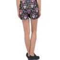Dia de los muertos Women s Velour Lounge Shorts View2