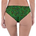 Pepe The Frog perfect a-ok handsign Pattern Praise KEK Kekistan Smug Smile Meme green background Reversible Classic Bikini Bottoms View4