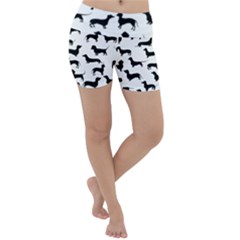 Dachshunds! Lightweight Velour Yoga Shorts