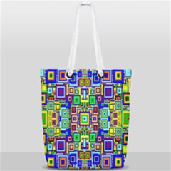 Ab 95 Full Print Rope Handle Tote (small) by ArtworkByPatrick