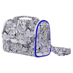 Animal Seamless Pattern Satchel Shoulder Bag