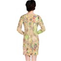Flowers Color Colorful Watercolour Long Sleeve Nightdress View2