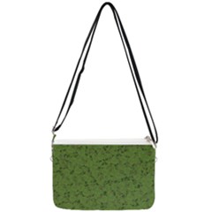 Groyper Pepe The Frog Original Meme Funny Kekistan Green Pattern Double Gusset Crossbody Bag by snek