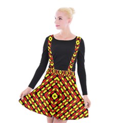 Rby-b-7-8 Suspender Skater Skirt