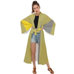 Stripey 21 Maxi Kimono by anthromahe
