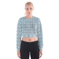 Df Tech Sky Cropped Sweatshirt by deformigo