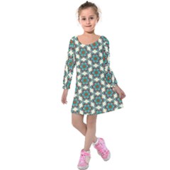 Df Tomomi Nao Kids  Long Sleeve Velvet Dress by deformigo