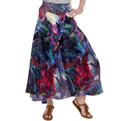 Eden Garden 1 2 Satin Palazzo Pants by bestdesignintheworld