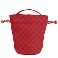 Holiday Drawstring Bucket Bag by dressshop