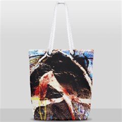 Egg In The Duck 4 Full Print Rope Handle Tote (small) by bestdesignintheworld