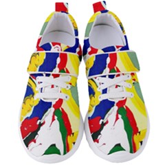 Africa As It Is 1 2 Women s Velcro Strap Shoes by bestdesignintheworld
