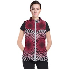 Gradient Spirograph Women s Puffer Vest by JayneandApollo