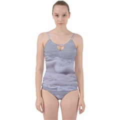 Ocean Seafoam Cut Out Top Tankini Set by TheLazyPineapple