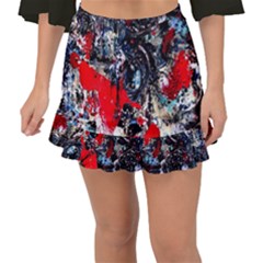 Multiple Desires 1 1 Fishtail Mini Chiffon Skirt