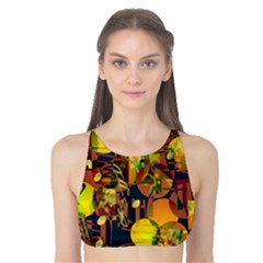Background Abstract Texture Pattern Tank Bikini Top
