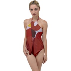 Sophie Taeuber Arp, Composition À Motifs D arceaux Ou Composition Horizontale Verticale Go With The Flow One Piece Swimsuit by Sobalvarro