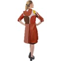 Sophie Taeuber Arp, Composition à Motifs D arceaux Ou Composition Horizontale Verticale Long Sleeve Mini Shirt Dress View2