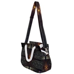 Fractal Artwork Abstract Fantasy Rope Handles Shoulder Strap Bag