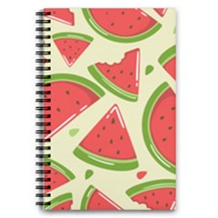 Cute Watermelon Seamless Pattern 5 5  X 8 5  Notebook by Nexatart