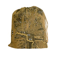 Pcb Printed Circuit Board Drawstring Pouch (2xl)
