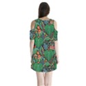 14 Shoulder Cutout Velvet One Piece View2