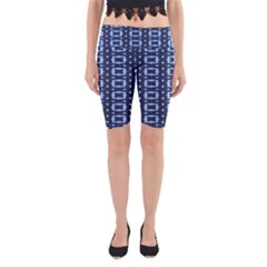 Digital Boxes Yoga Cropped Leggings