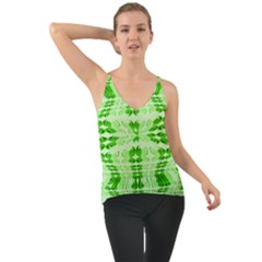 Digital Illusion Chiffon Cami