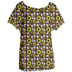 Hawaii Ghost Brown Women s Oversized Tee by snowwhitegirl