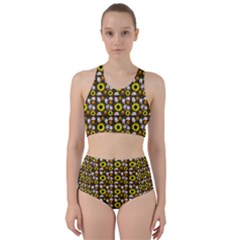 Hawaii Ghost Brown Racer Back Bikini Set