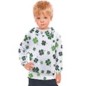 St Patricks day pattern Kids  Hooded Pullover View1