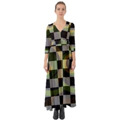 Glowleafs Button Up Boho Maxi Dress by Sparkle