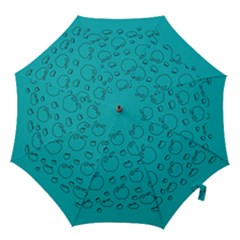 Small Apples And Big Apples Hook Handle Umbrellas (large) by pepitasart