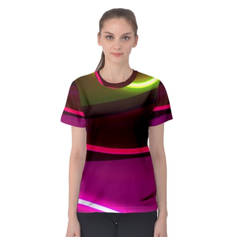 Neon Wonder Women s Sport Mesh Tee by essentialimage