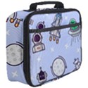 Seamless Pattern With Space Theme Full Print Lunch Bag View3
