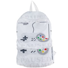 Ipaused2 Foldable Lightweight Backpack by ChezDeesTees