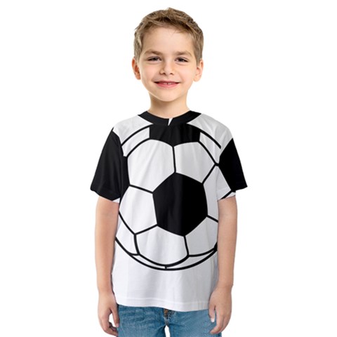 Soccer Lovers Gift Kids  Sport Mesh Tee by ChezDeesTees