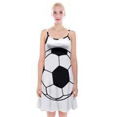 Soccer Lovers Gift Spaghetti Strap Velvet Dress by ChezDeesTees