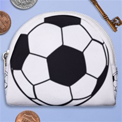 Soccer Lovers Gift Horseshoe Style Canvas Pouch by ChezDeesTees