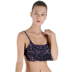 Digital Polka Layered Top Bikini Top 