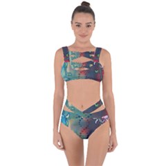 Flower Dna Bandaged Up Bikini Set  by RobLilly