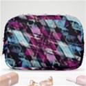 Matrix Grunge Print Make Up Pouch (Small) View1