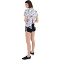 Set cute colorful doodle hand drawing Open Back Sport Tee View2