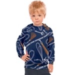Chains seamless pattern Kids  Hooded Pullover