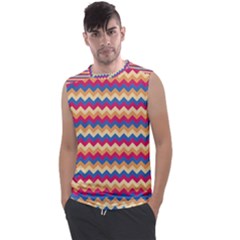 Zigzag Pattern Seamless Zig Zag Background Color Men s Regular Tank Top