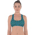 0059 Comic Head Bothered Smiley Pattern Cross Back Hipster Bikini Top  View1