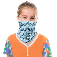 Mountain Bike - Mtb - Hardtail And Dirt Jump Face Covering Bandana (kids) by DinzDas