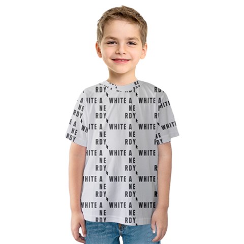 White And Nerdy - Computer Nerds And Geeks Kids  Sport Mesh Tee by DinzDas