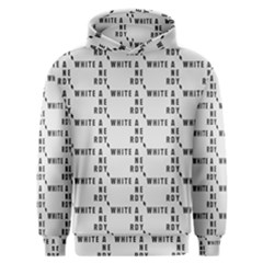 White And Nerdy - Computer Nerds And Geeks Men s Overhead Hoodie by DinzDas